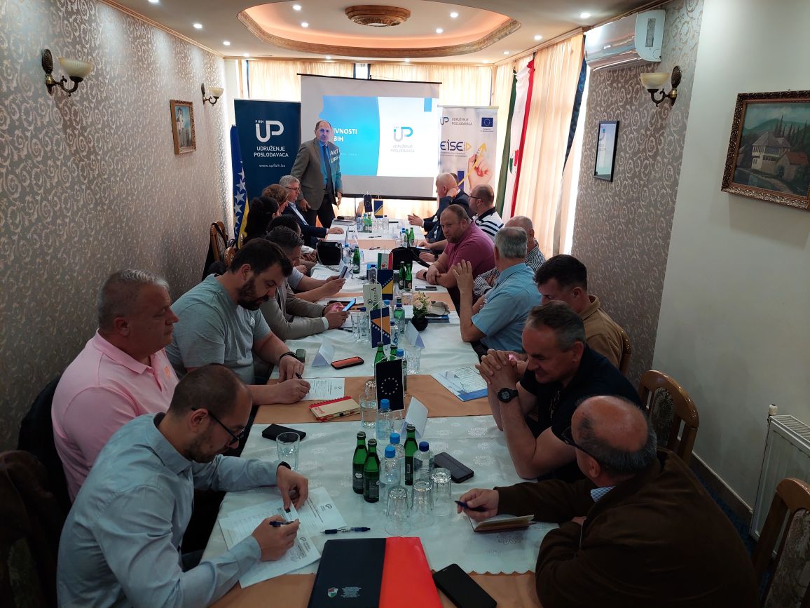 Predstavnici UPFBiH održali sastanak sa poslodavcima sa područja općina/opština Gornji Vakuf/Uskoplje i Bugojno